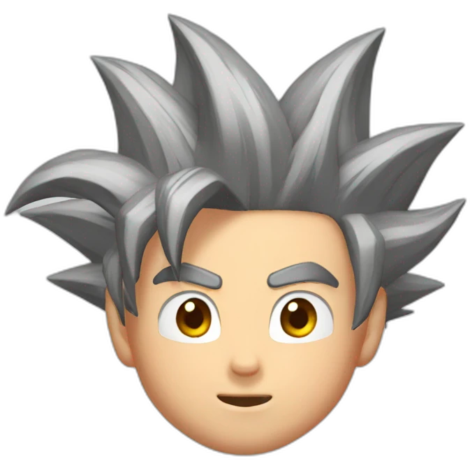 goku hair emoji