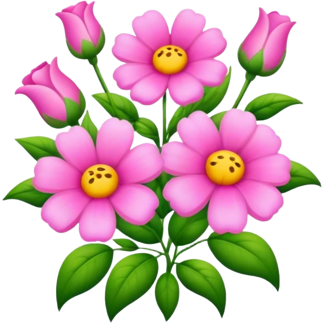 Beautiful flowers emoji