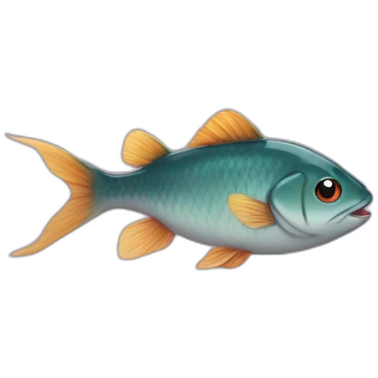 cat fish love emoji