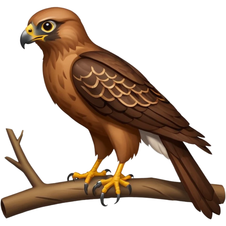 a hawk emoji