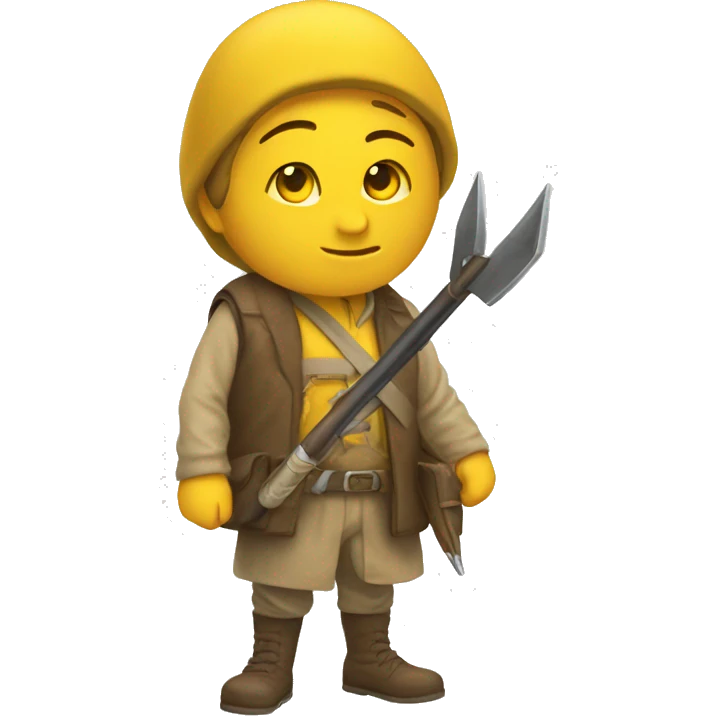 Flecha amarilla emoji
