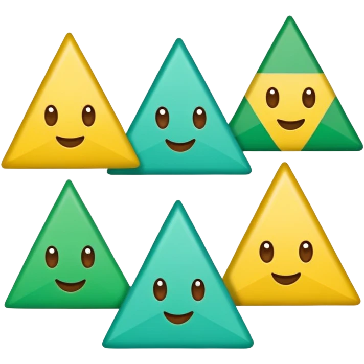 bandeirinhas de festa junina, emoji style, green-aqua #00C7B4 color, transparent background emoji