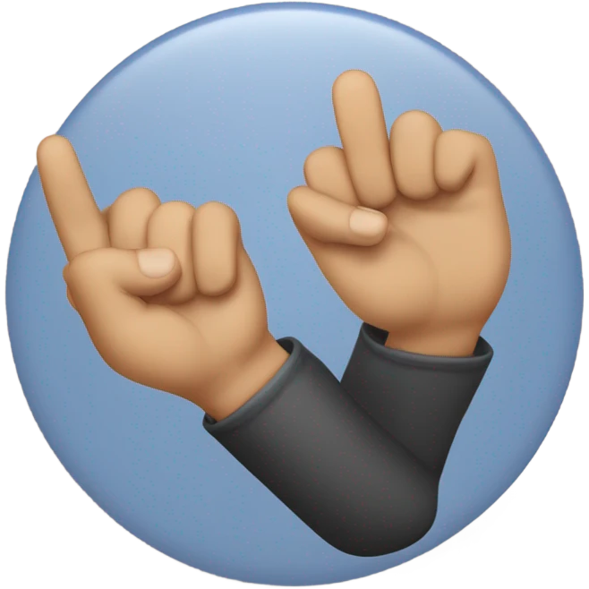 Guy making circle with one finger and putting other finger through it  emoji