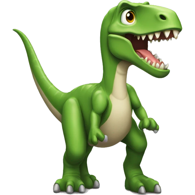 Dino typing emoji