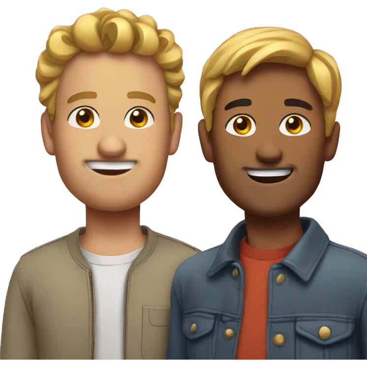 mac and mirro emoji