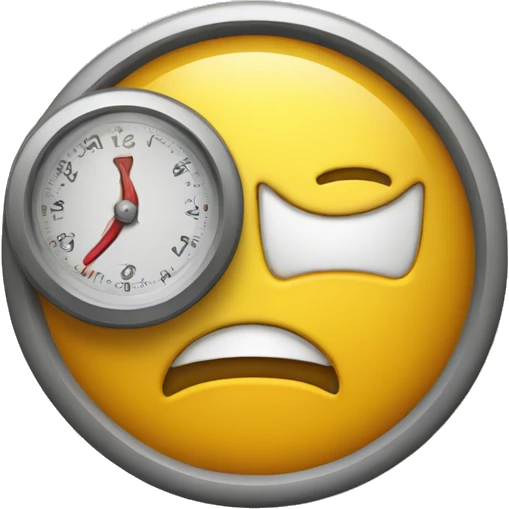 Engrenagem compasso e esquadro emoji