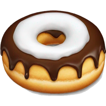 White glue donut  emoji