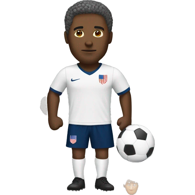 USA white man soccer emoji