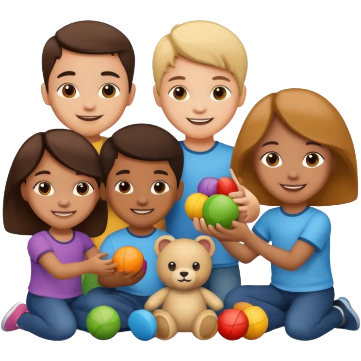 kids having fun emoji