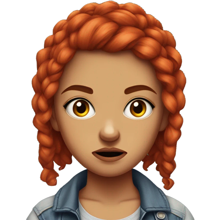 Angry Girl Blaize emoji