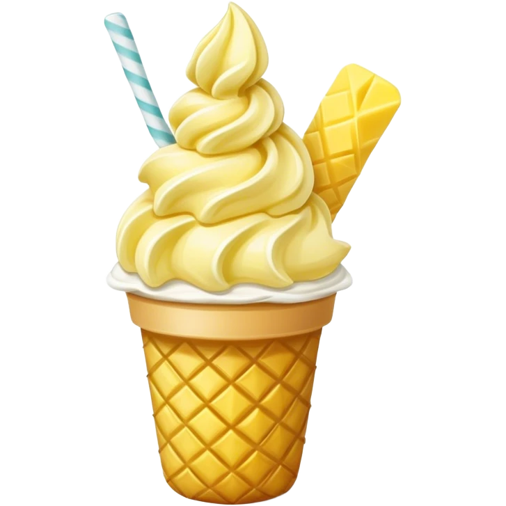 dole whip at disneyland emoji