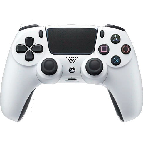 PS5 avec une manette  emoji