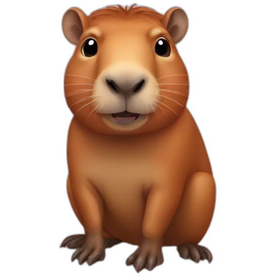 Capibara emoji
