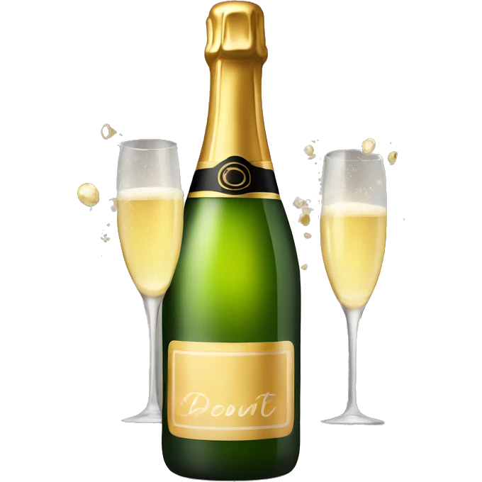 Champagne  emoji