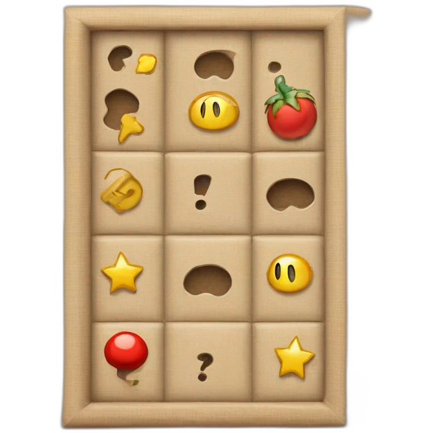 super mario question box emoji