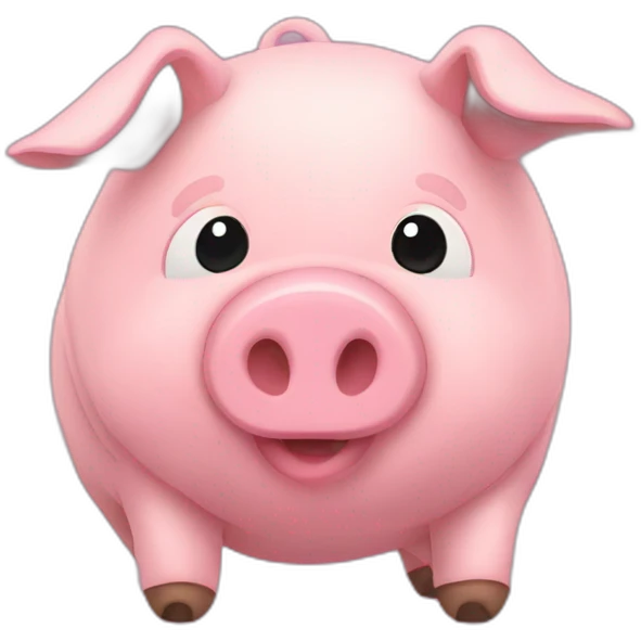 floppy-stuffed-animal-pig-full-body emoji