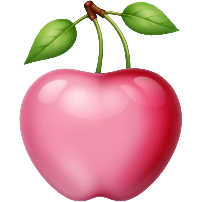 light pink Cherries emoji