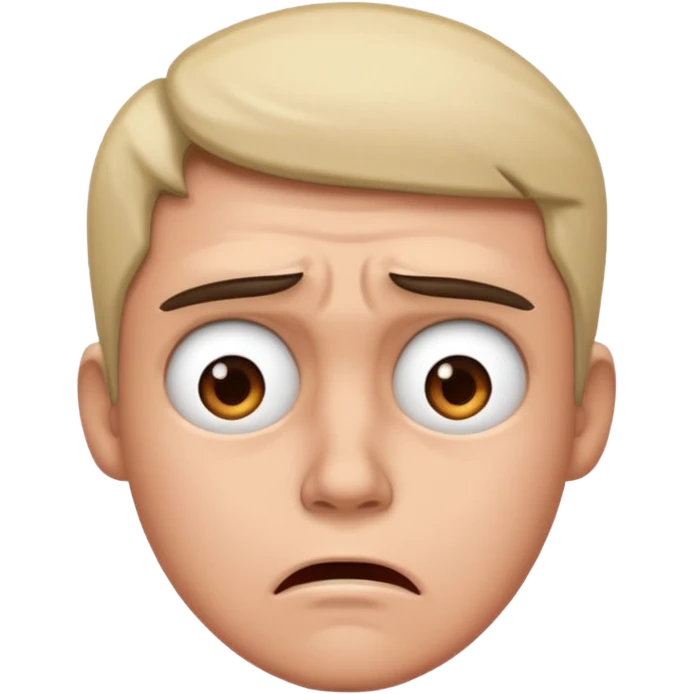 Annoyance/anger - feeling of irritation or displeasure' emoji