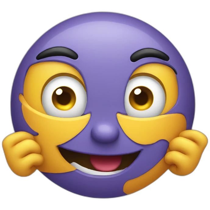 Astonished and joyful emoji