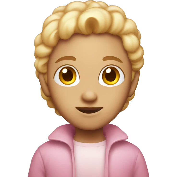 Light pink Halloween  emoji