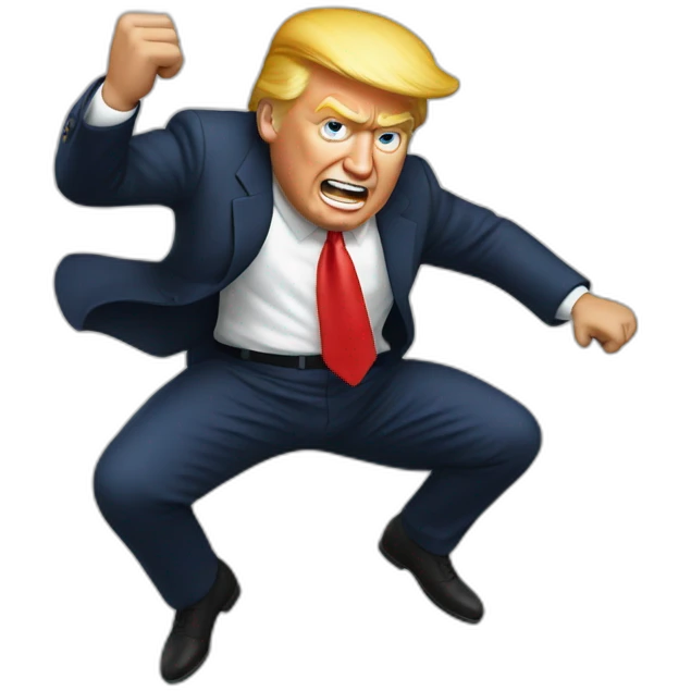 trump-getting-jumped emoji
