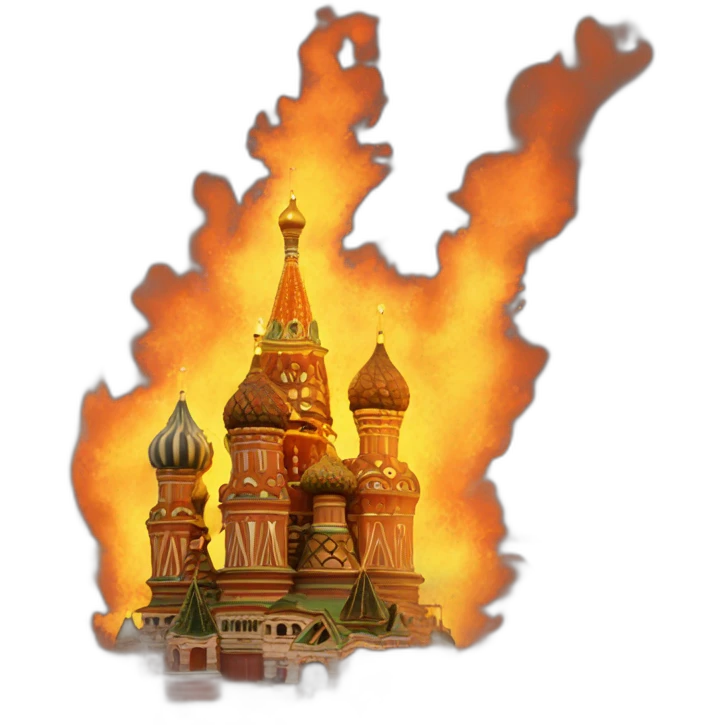 moscow on fire emoji