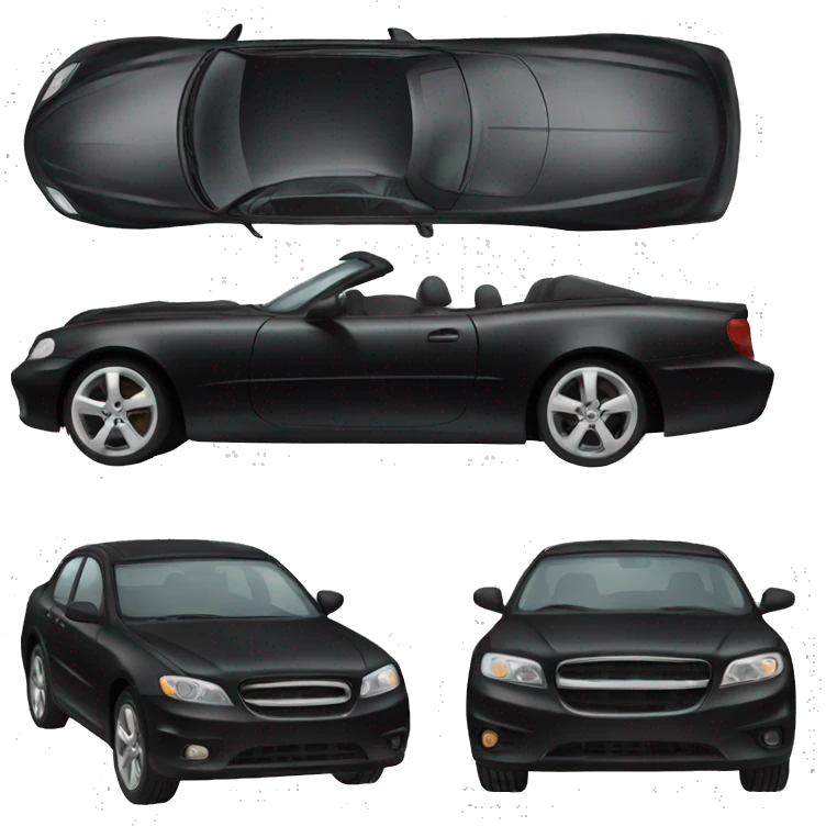 Black car emoji
