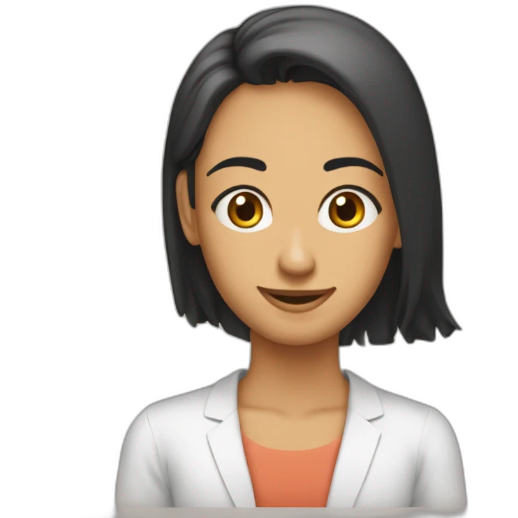 بنت شعرها اسود وتلبس نضاره وتحمل قطه emoji