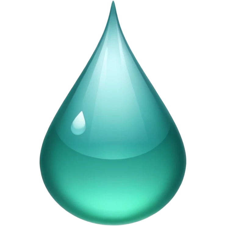 green droplet emoji