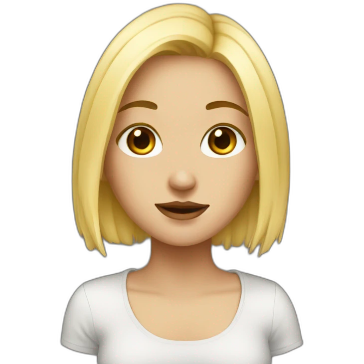 Art girl emoji
