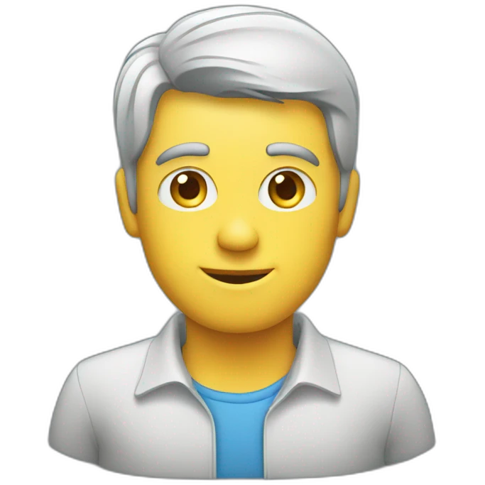 Marketing man emoji