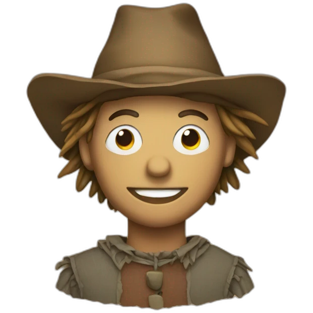 scarecrow emoji