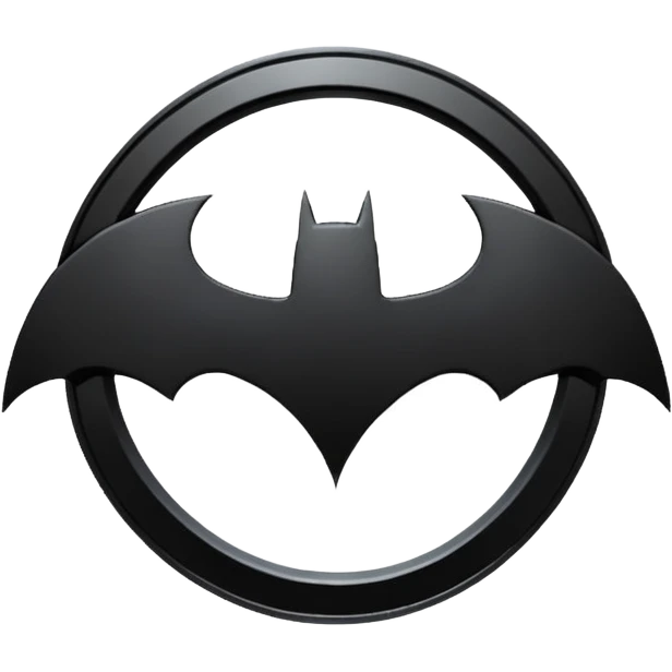 Batman sign emoji
