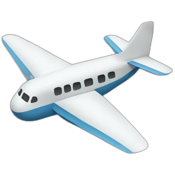 airplane paper emoji
