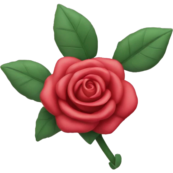 Rose toy emoji