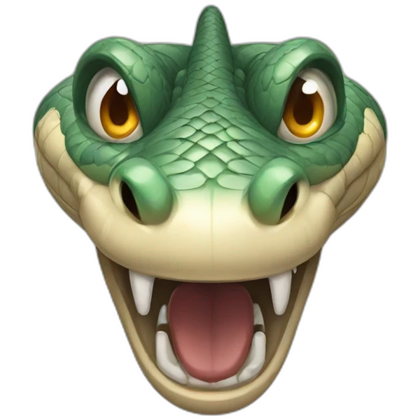 angry python emoji