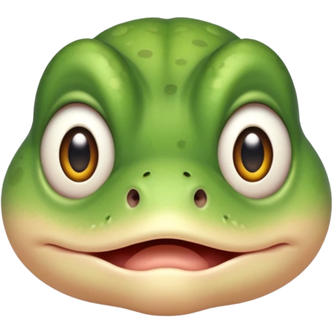 Grenouille choqué  emoji