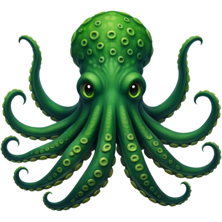 Green Kraken emoji