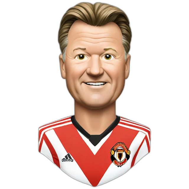 louis van gaal in a Feyenoord shirt emoji