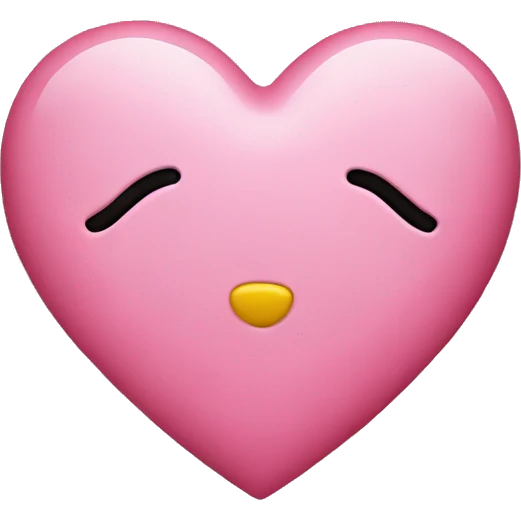 hello kitty heart emoji