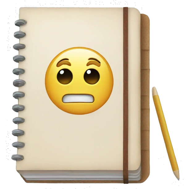 small notebook
 emoji