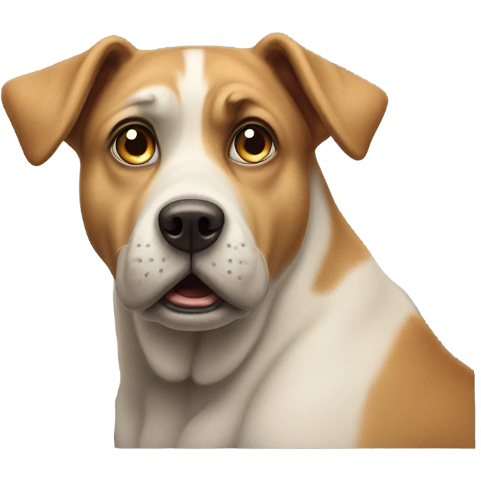 Facepalm dog emoji