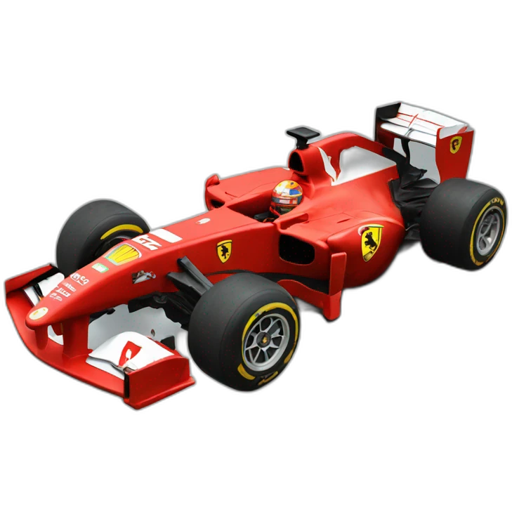 ferrari f1 emoji