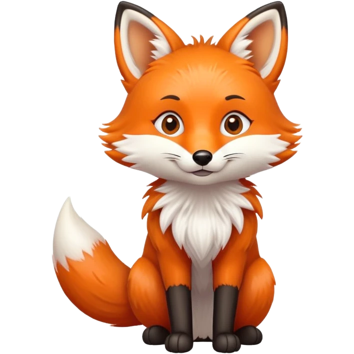 cute fox emoji