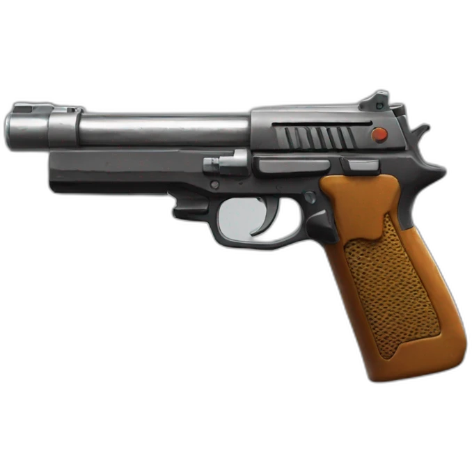 Fortnite pistola emoji