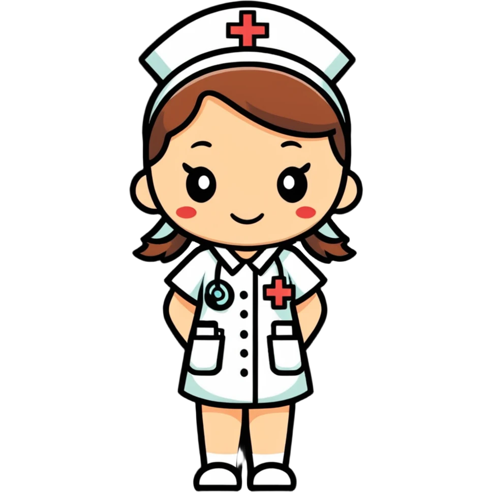 nurse character emoji
