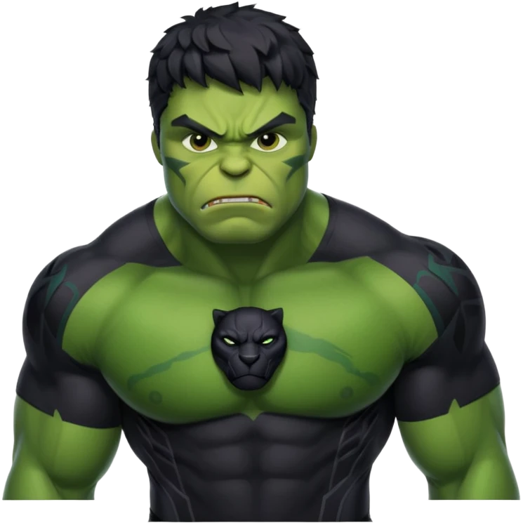 hulk de pantera negra emoji