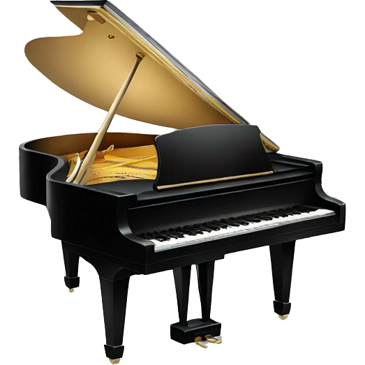 grand piano emoji