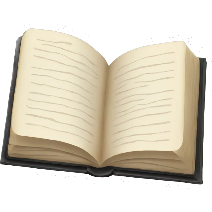 Black book emoji