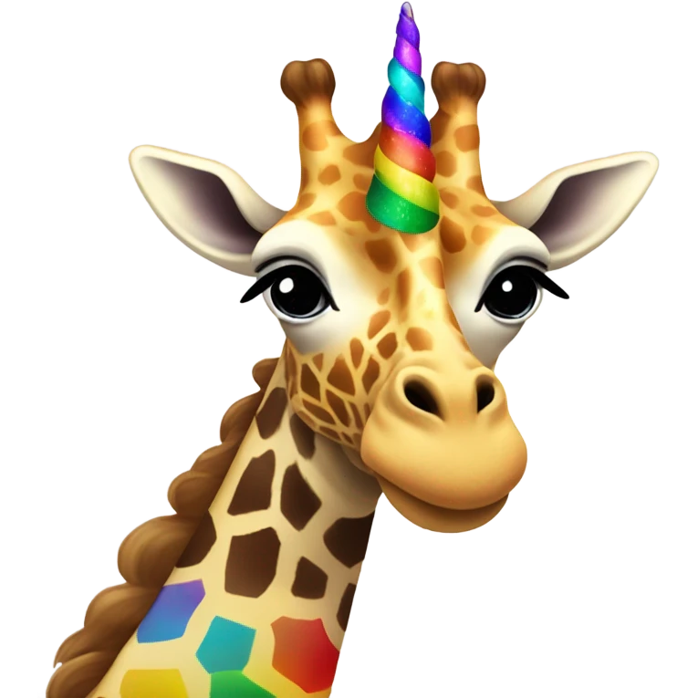 giraffe unicorn  emoji